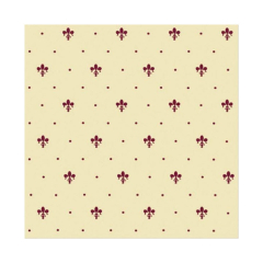 Плитка керамическая Petracer's Grand Elegance 20х20, Giglio Bordeaux Su Crema, 7,5 мм