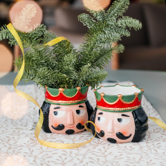 Кашпо "Щелкунчик" 14,5 см