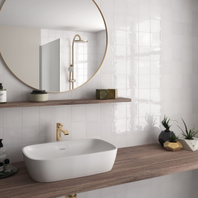 Плитка керамическая Equipe Village 13,2х13,2, White, 8,3 мм