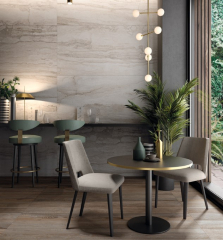 Керамогранит La Faenza Bianco 90х180 N, Travertino Oniciato, 10 мм