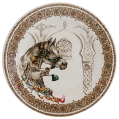 Тарелка салатная Chevaux du vent 22 см (лошадь с жеребенком)