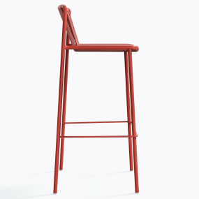 Стул полубарный Pedrali Tribeca 3667, Red
