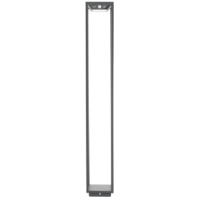 Лампа напольная Zafferano Home Solar 100 см, темно-серая
