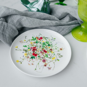 Тарелка для хлеба Brillance Fleurs Sauvages 18 см