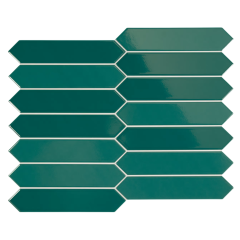 Плитка керамическая Equipe Arrow 5х25, Blue Canard, 8,3 мм