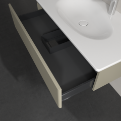 Тумба с раковиной Villeroy & Boch Antao 100х50, Stone Grey Matt Lacquer