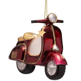 Елочная игрушка "Скутер" 9,5 см