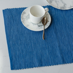 Салфетка под тарелку Breeze 35x50 см, синяя