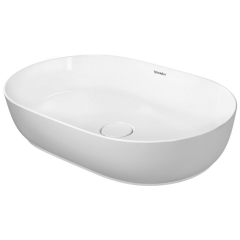 Раковина накладная Duravit Luv 60х40, WonderGliss, 03796000001