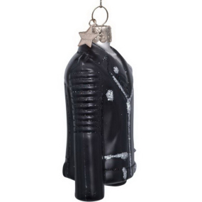 Елочная игрушка "Куртка косуха" 8,5 см