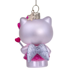 Елочная игрушка "Hello Kitty с волшебной палочкой" 9 см