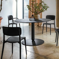 Стул Calligaris Liberty CS1883,  Matt Black