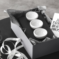 Набор розеток для соуса на подставке NewMoon, 4 предмета