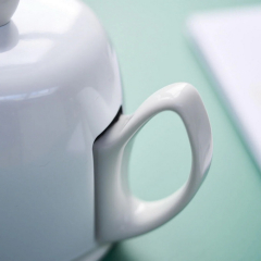 Заварник Salam Monochrome 700 мл, цвет белый