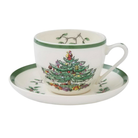 Чашка чайная с блюдцем Spode Christmas Tree 200 мл