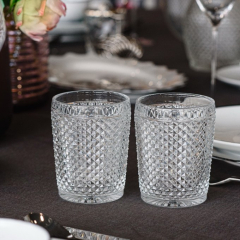 Набор стаканов для виски Bicos Clear 280 мл, 4 шт