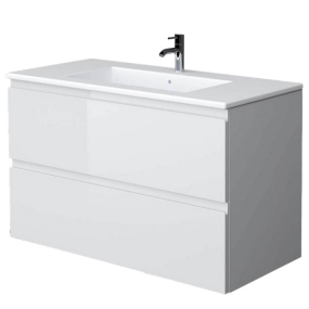 Тумба подвесная под раковину RAK Ceramics Joy JOYWH100PWH, белый