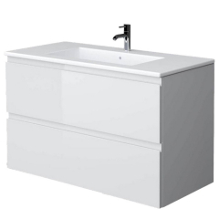 Тумба подвесная под раковину RAK Ceramics Joy JOYWH100PWH, белый