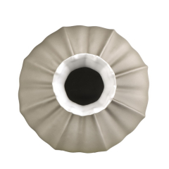 Ваза Bahar 22 см, цвет серый