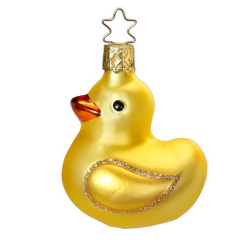 Игрушка на елку "Моя первая резиновая уточка" 7 см