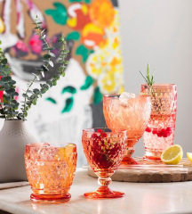 Бокал для воды Boston 400 мл, абрикосовый