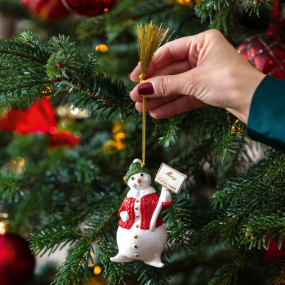 Елочная игрушка "Снеговик" Christmas Classics 10 см