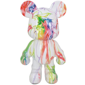 Фигурка-копилка декоративная "Медведь" 21 см, цвет мультиколор