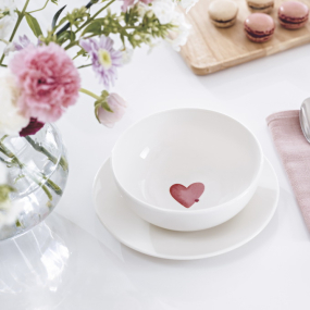 Салатник "Посылаю любовь" 17 см