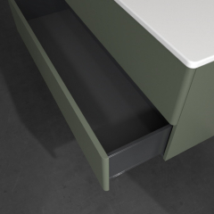 Тумба с раковиной Villeroy & Boch Antao 120х50, Leaf Green Matt Lacquer