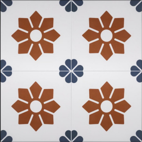 Керамогранит Equipe Rivoli 20х20, Fiore, 8,3 мм