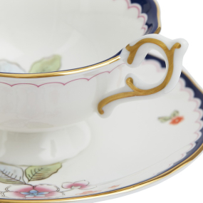 Чашка чайная с блюдцем Jasmine Bloom 150 мл