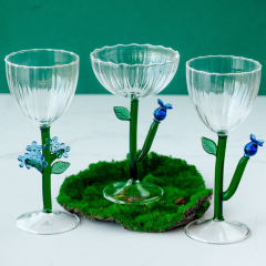 Бокал "Голубой цветок" Botanica 280 мл