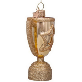 Елочная игрушка "Кубок" 9 см