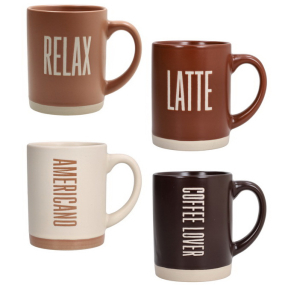 Набор кружек Cindy Barista 450 мл, 4 шт