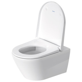 Унитаз подвесной Duravit D-Neo 45770900A1, с сиденьем
