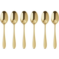 Набор ложек кофейных Velvet Gold, 6 шт