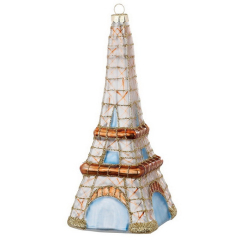 Елочная игрушка "Эйфелева башня" 14,5 см