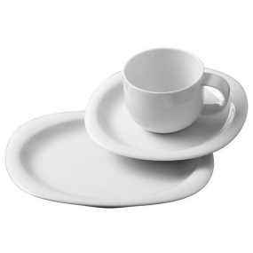 Набор кофейный на 6 персон Suomi White, 18 предметов