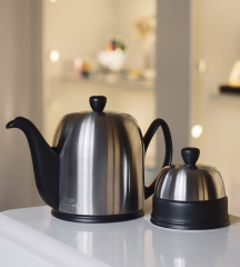 Заварник Salam Noir 1 л, цвет черный/сталь