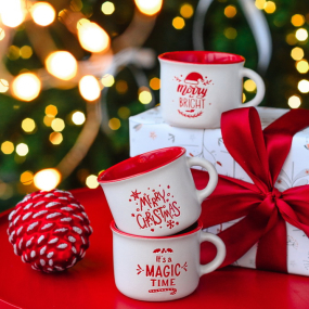 Набор чашек кофейных Natale Marshmallow 100 мл, 3 шт