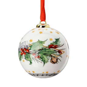 Елочный шар Christmas Songs 6 см, мультиколор