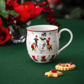 Кружка "Лепим снеговика" Toy's Fantasy 390 мл