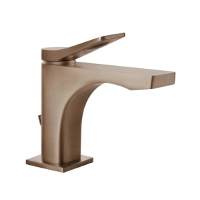 Смеситель для раковины Gessi Rilievo 59005.708, медь брашированная PVD