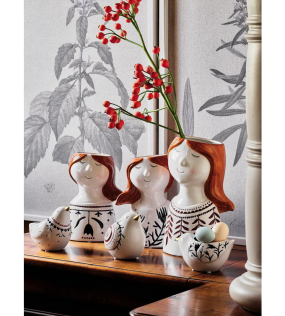 Ваза "Девушка с веточками" Ceramik Anacu 22 см