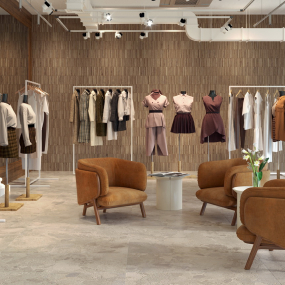 Керамогранит Imola Crew Honey 20х120 N, Decor Nocciola, 10 мм