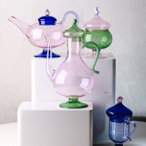 Заварник Sogni D'Oriente, цвет розовый/зеленый