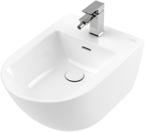 Биде подвесное Villeroy & Boch Subway 3.0 56х38, CeramicPlus, 447000R1
