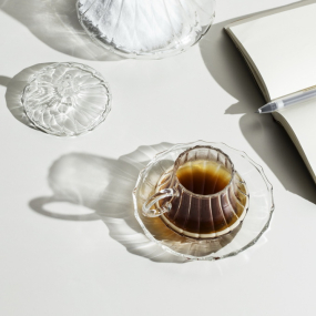 Чашка кофейная с блюдцем Folk