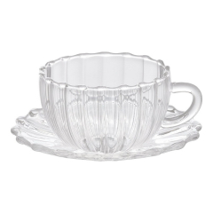 Набор чашек чайных с блюдцами Tierre, Tazze у Mug 390 мл, 4 предмета