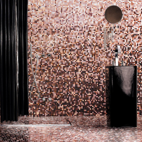 Мозаика стеклянная Bisazza Le Sfumature 32,2х258,8, Calicanto Sfumatura, 4 мм